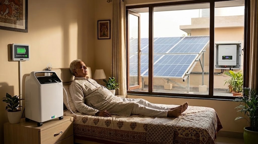 oxygen concentrator electricity cost in India